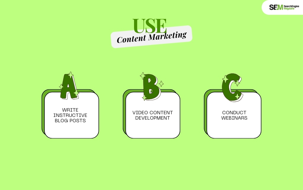 Use Content Marketing