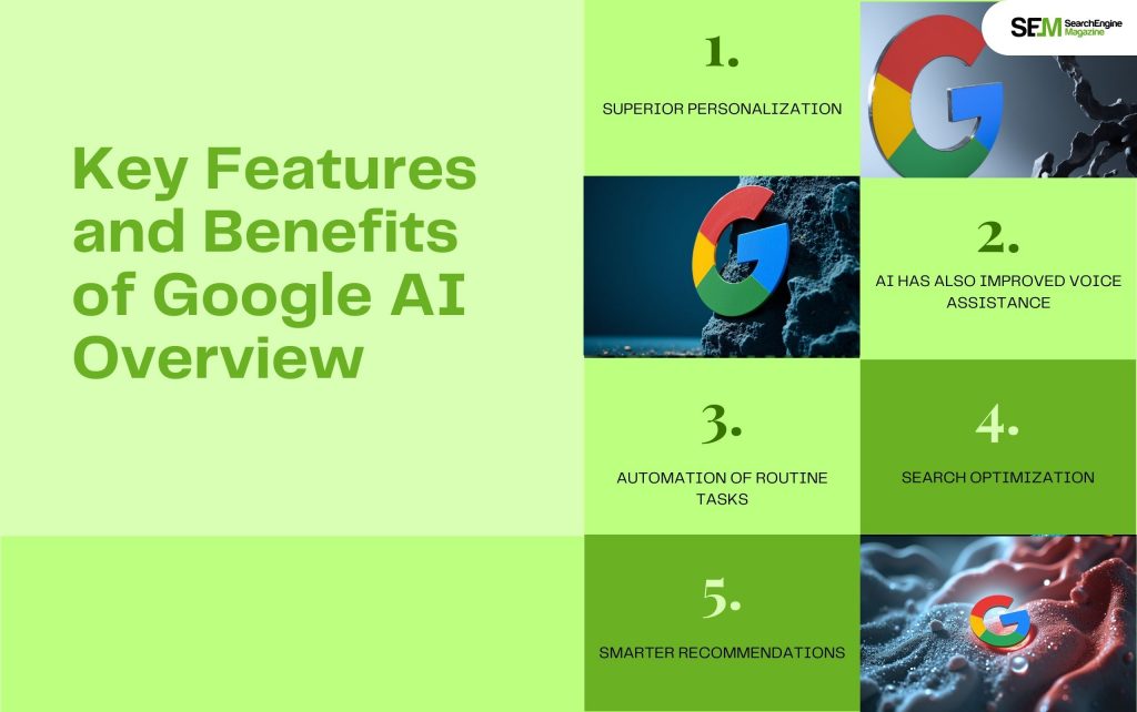 Key Features and Benefits of Google AI Overview