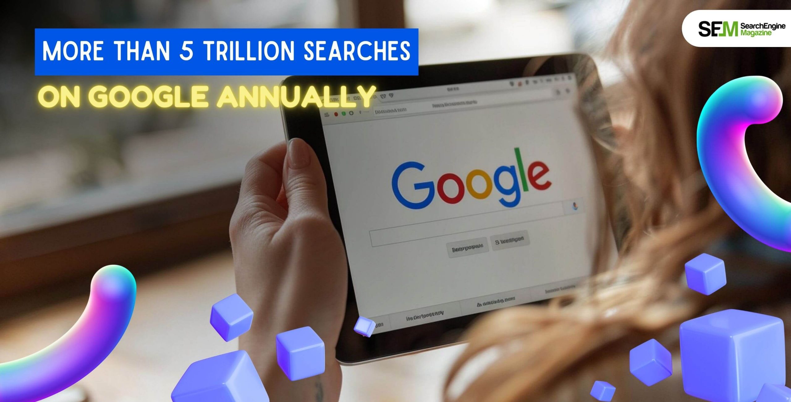 5 Trillion Searches On Google Annually